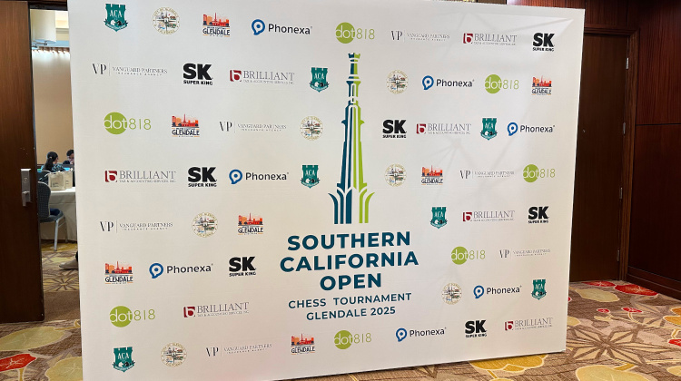 Southern California Open Chess Tournament Debuts in Glendale